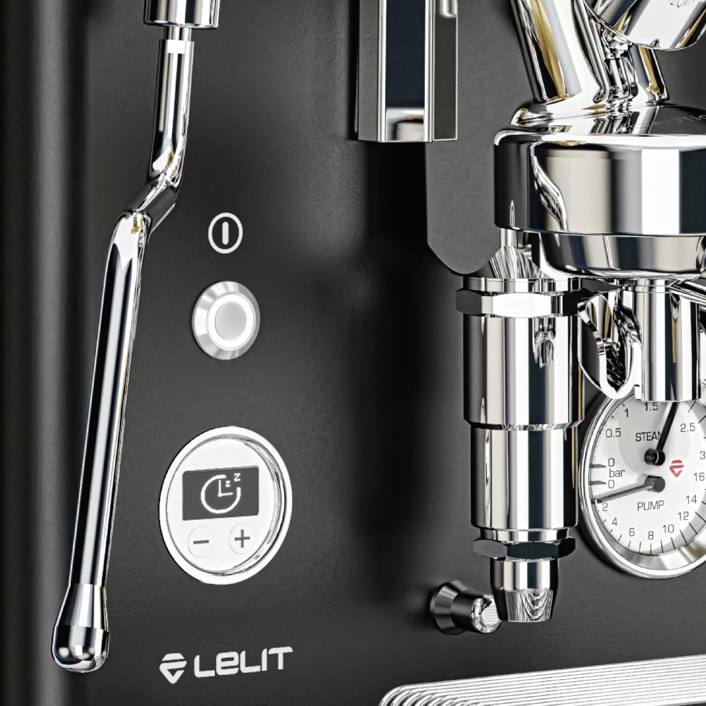 Lelit | Bianca V3 Black PL162T-EUCB Espresso Coffee Machine - Espresso Retro Hong Kong