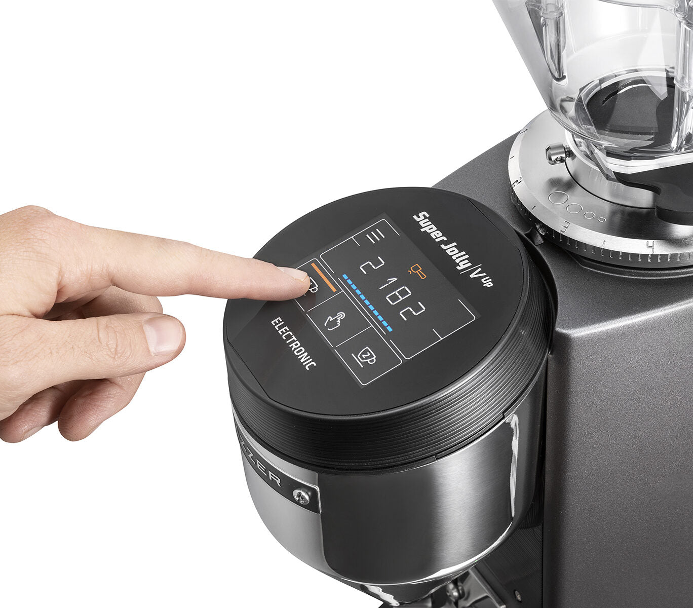 Mazzer | Super Jolly V Up Electronic Coffee Grinder - Espresso Retro Hong Kong