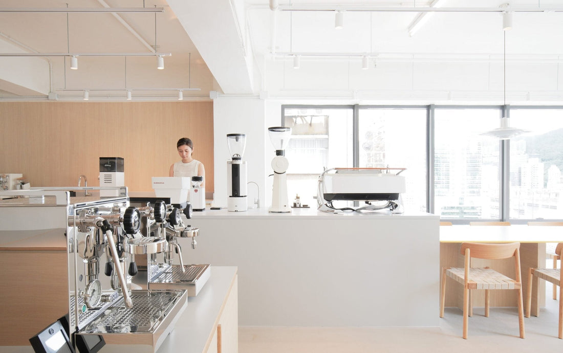 The Espresso Retro showroom in Tsuen Wan