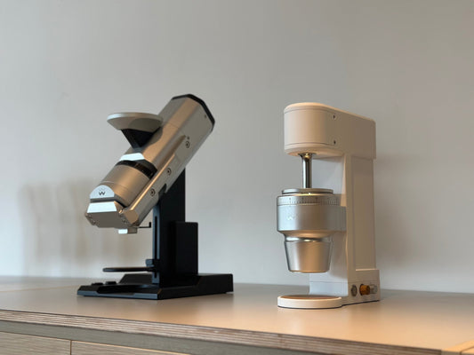 Weber Workshops grinders in the Espresso Retro showroom