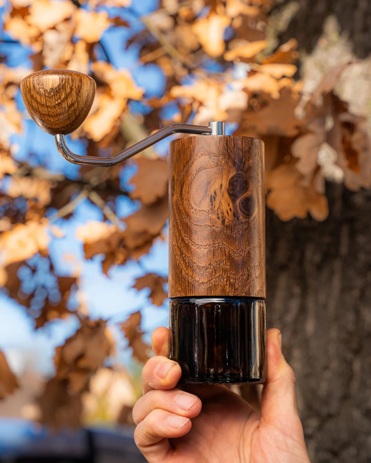 Comandante | C40 MK4 Nitro Blade Manual Coffee Grinder (Vintage Oak Royal) - Espresso Retro Hong Kong