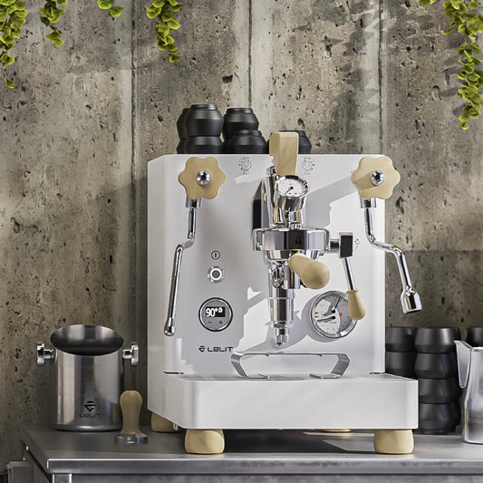 Lelit | Bianca V3 White PL162T-EUCW Espresso Coffee Machine - Espresso Retro Hong Kong