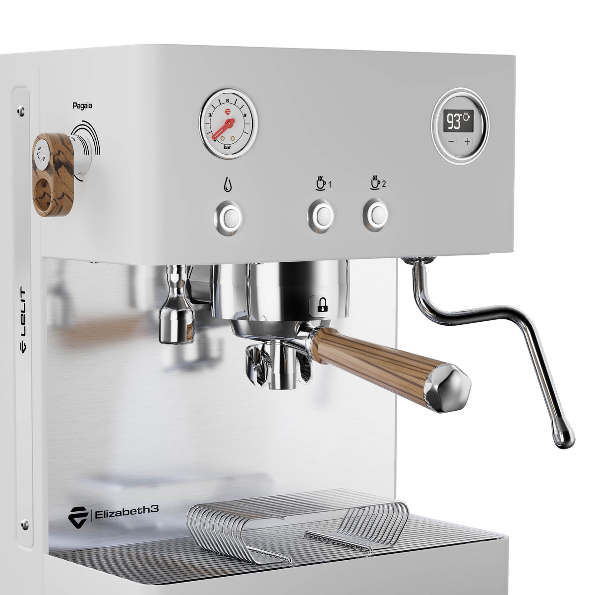 Lelit | Elizabeth3 PL92T3 White Espresso Coffee Machine
