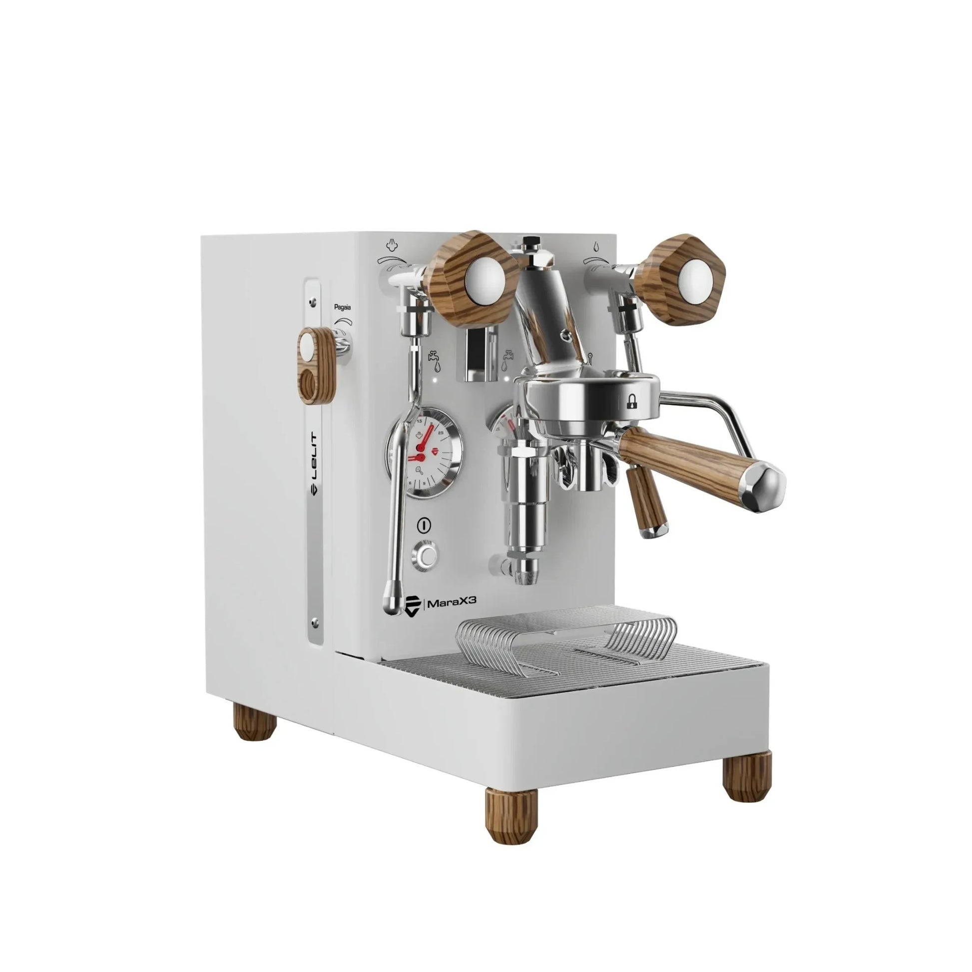 Lelit | MaraX3 PL62X3 White Espresso Coffee Machine (Special Offer) - Espresso Retro Hong Kong